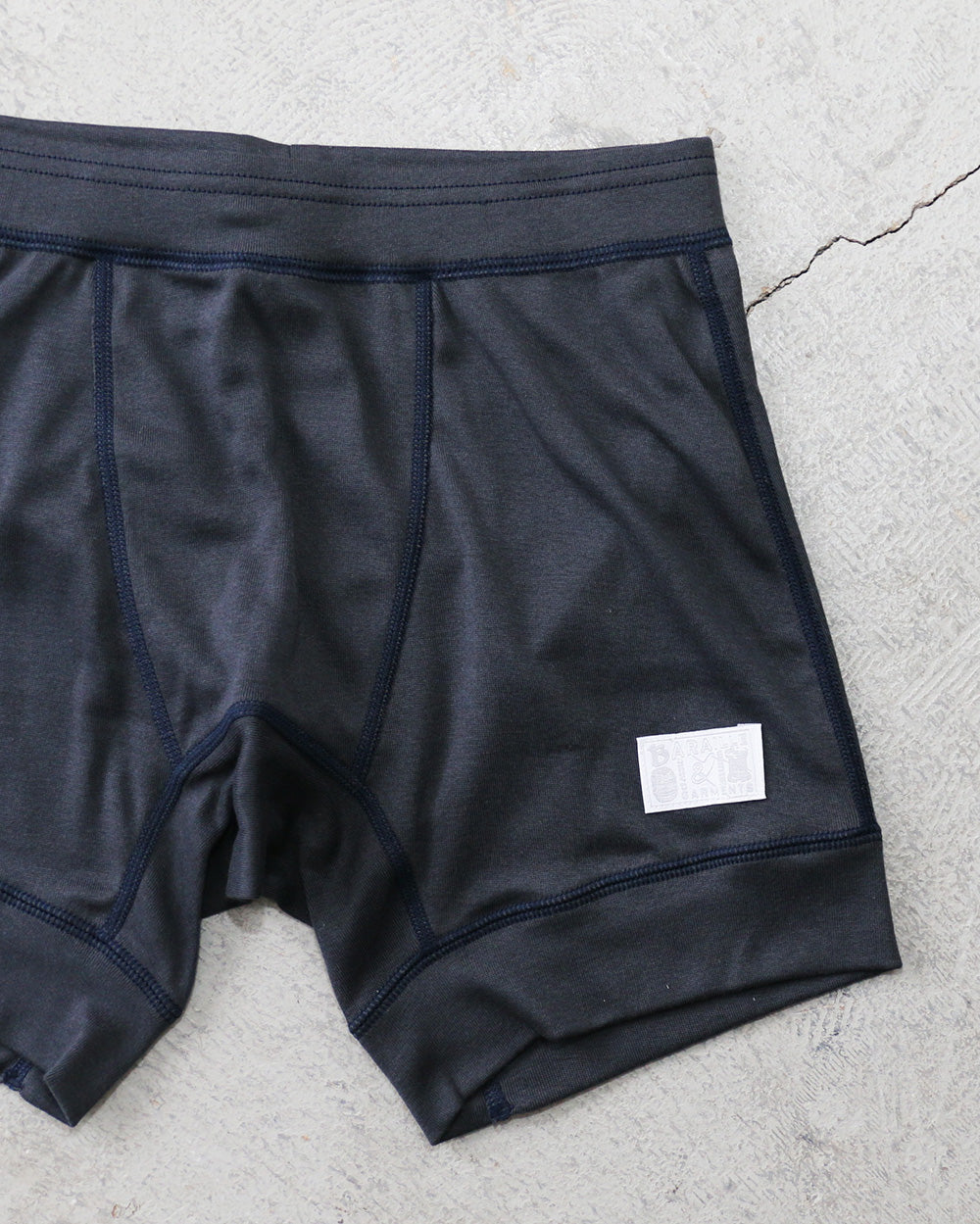 BARAILLE &amp; GARMENTS Soothing Boxer Briefs Navy