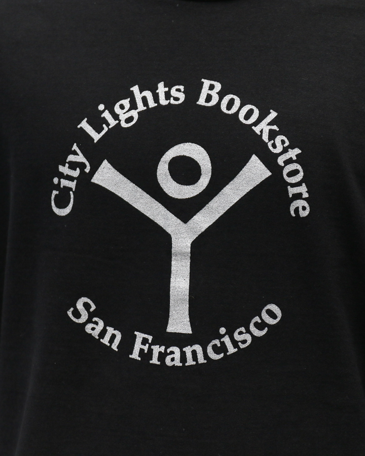 City Lights Bookstore L/S T Shirts - Logo Black