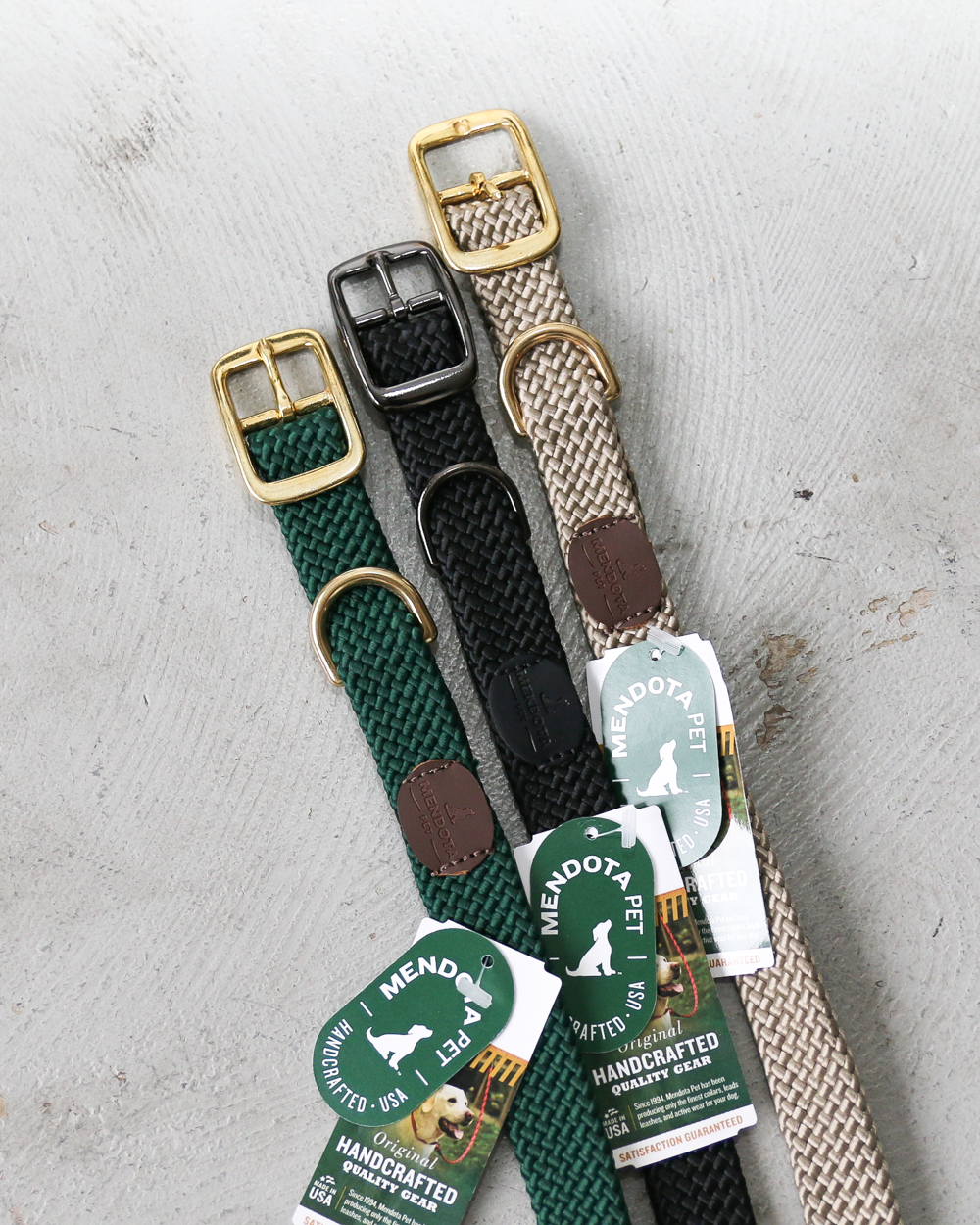 MENDOTA PET DOUBLE BRAID BELT