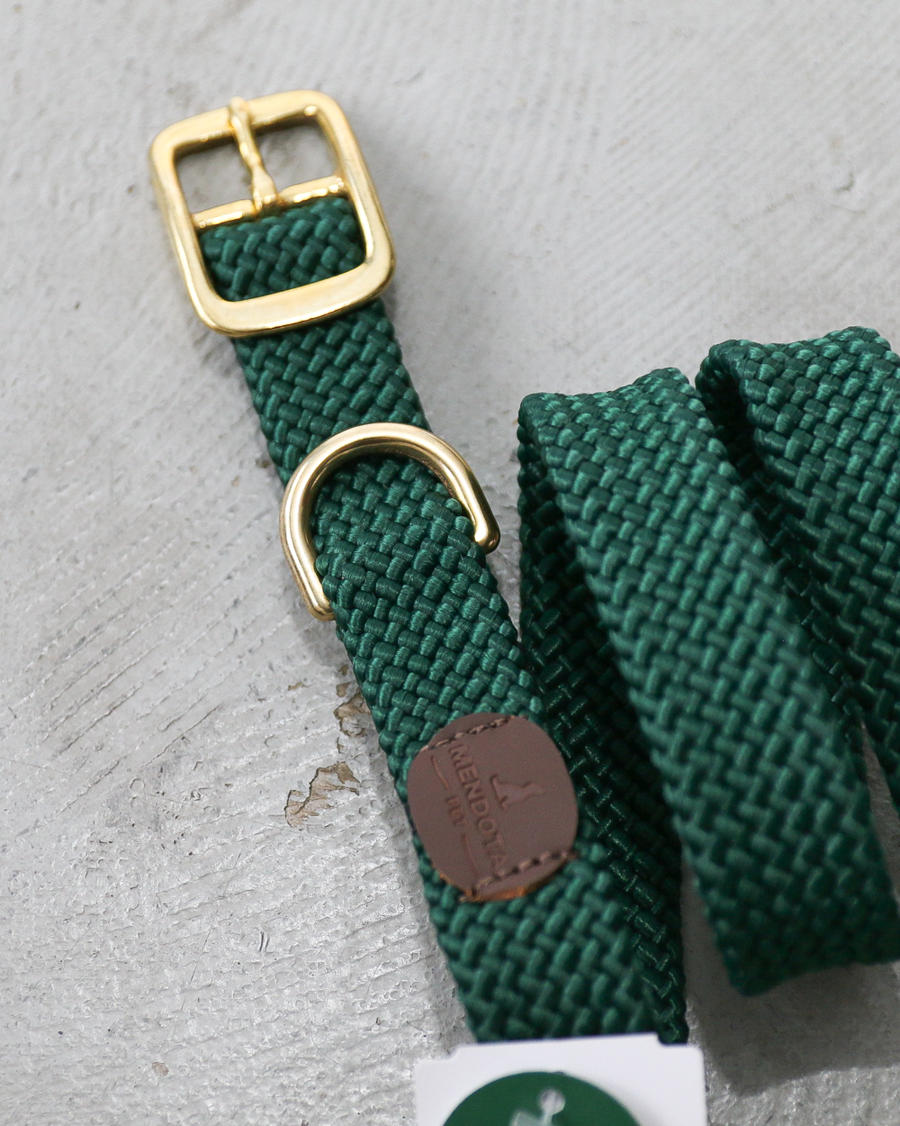 MENDOTA PET DOUBLE BRAID BELT