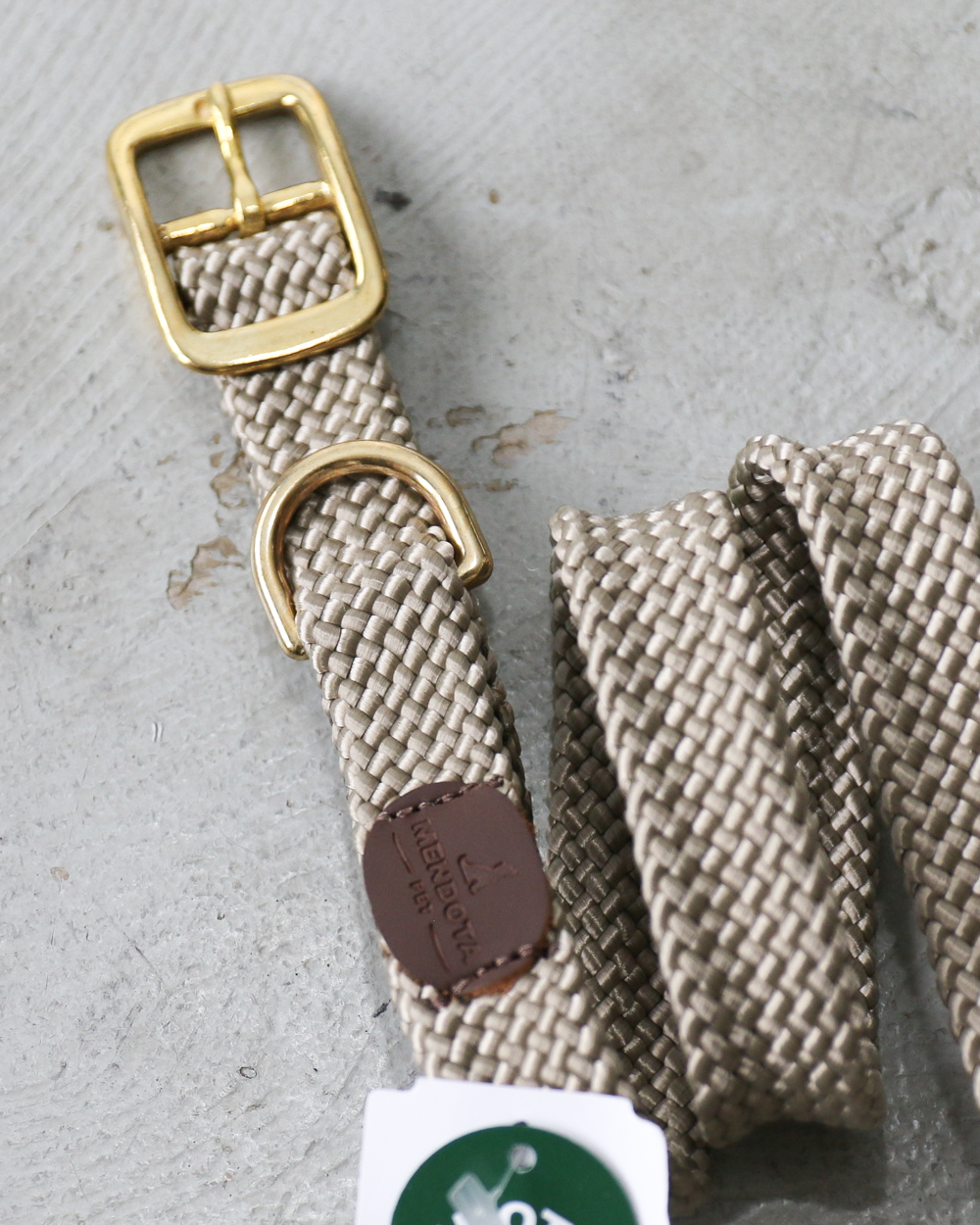 MENDOTA PET DOUBLE BRAID BELT