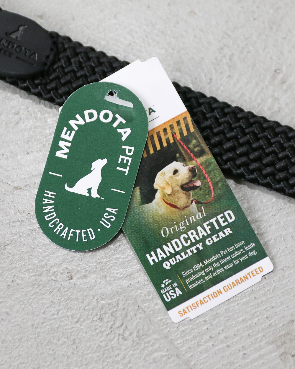MENDOTA PET DOUBLE BRAID BELT