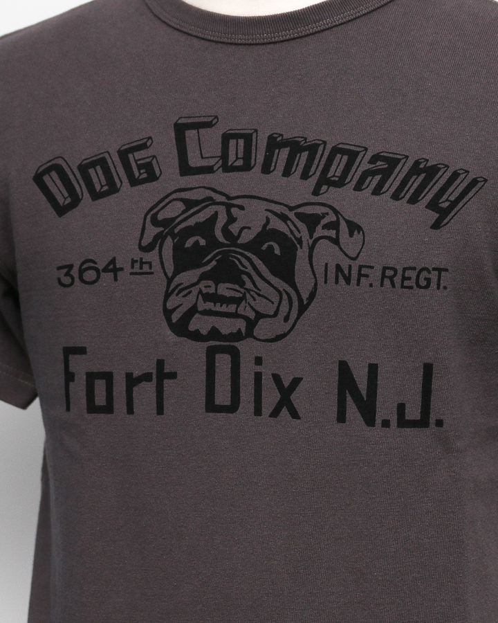 COLIMBO ZV-0413 Norwalk Cotton Tee FORT DIX BULLDOG Mouse Gray