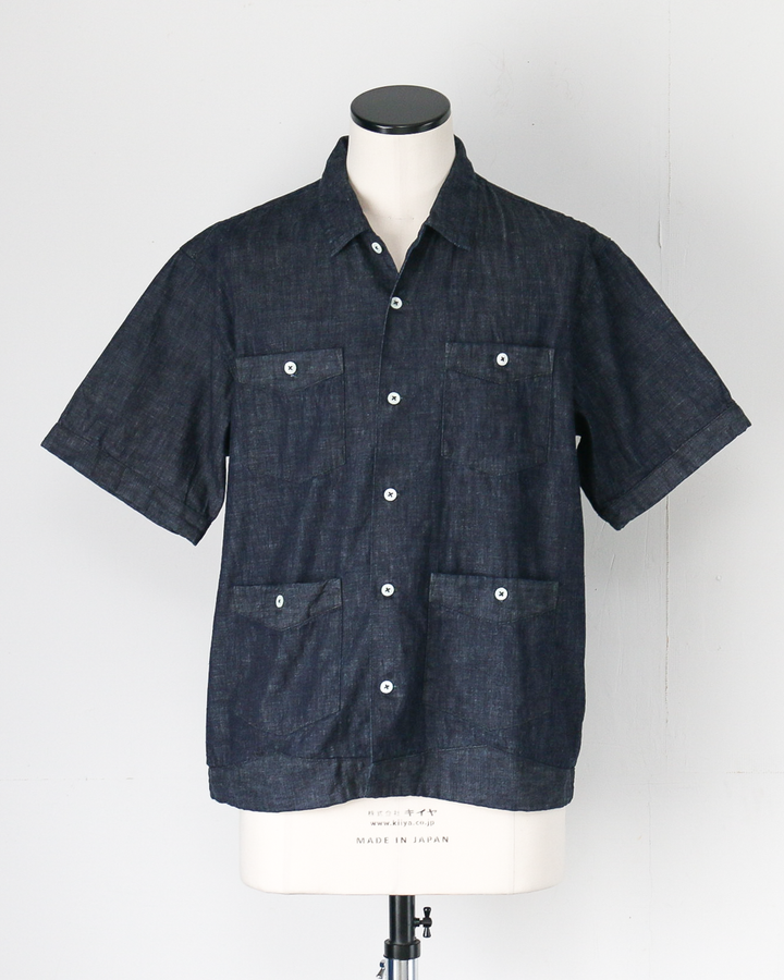 COLIMBO ZB-0306 Havana Drifter Shirt 10oz Denim