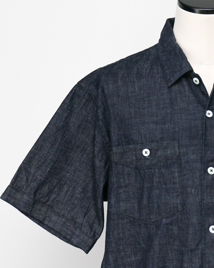COLIMBO ZB-0306 Havana Drifter Shirt 10oz Denim