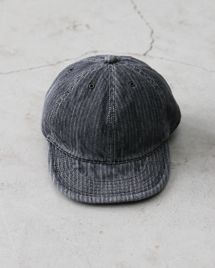 HIGHER ハイヤー HT26043 STRIPE JACQUARD DENIM CAP