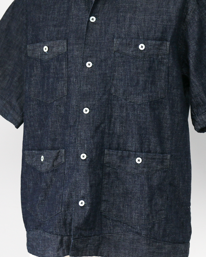 COLIMBO ZB-0306 Havana Drifter Shirt 10oz Denim