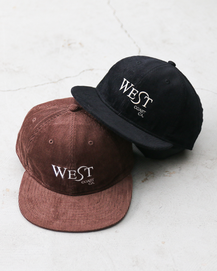 melple メイプル Corduroy 6panel Cap(WEST COAST)