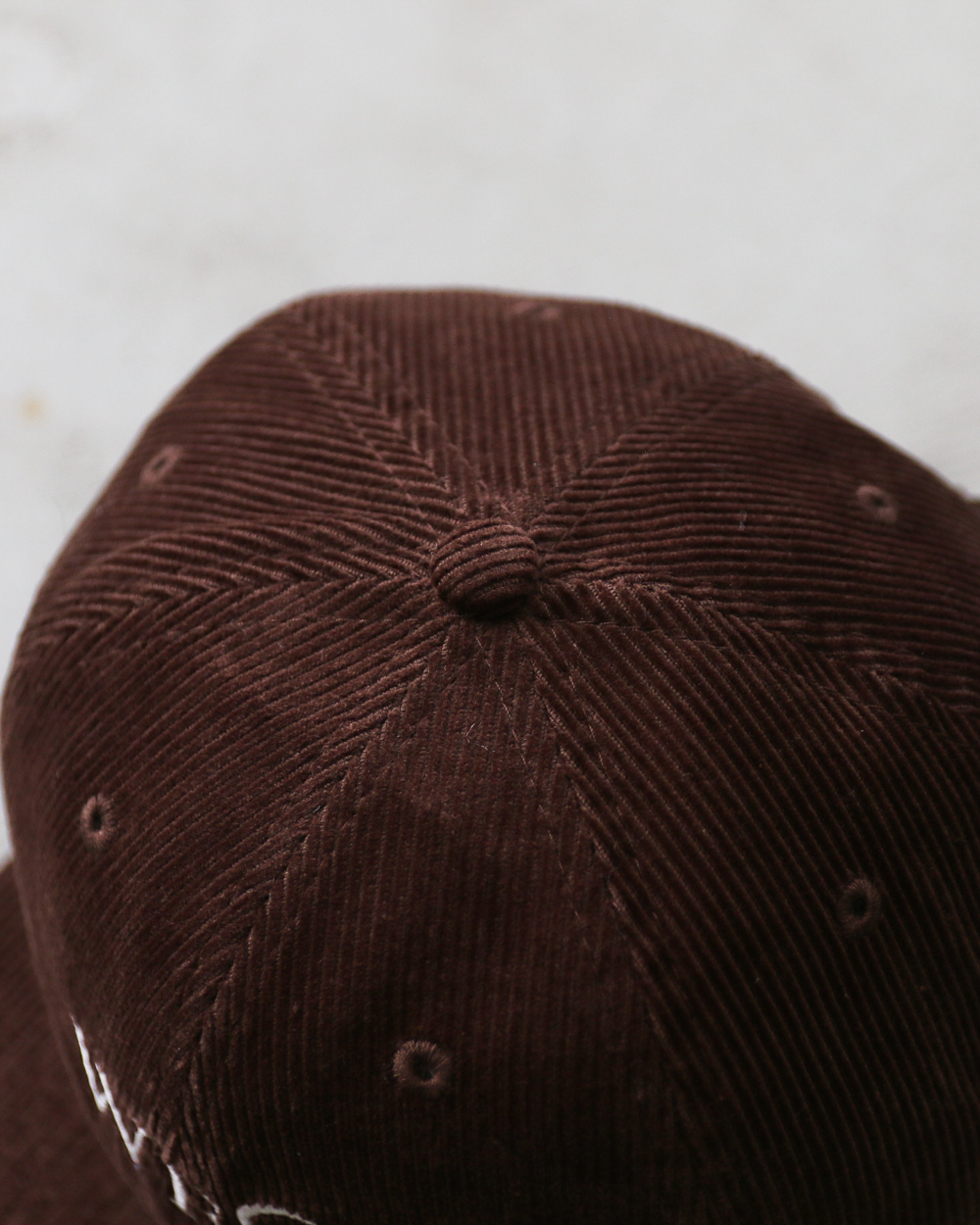 melple メイプル Corduroy 6panel Cap(WEST COAST)