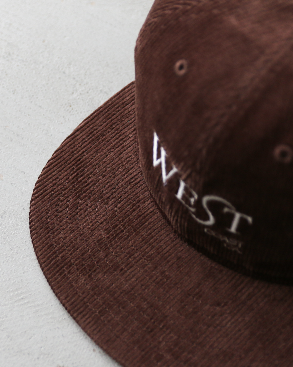 melple メイプル Corduroy 6panel Cap(WEST COAST)