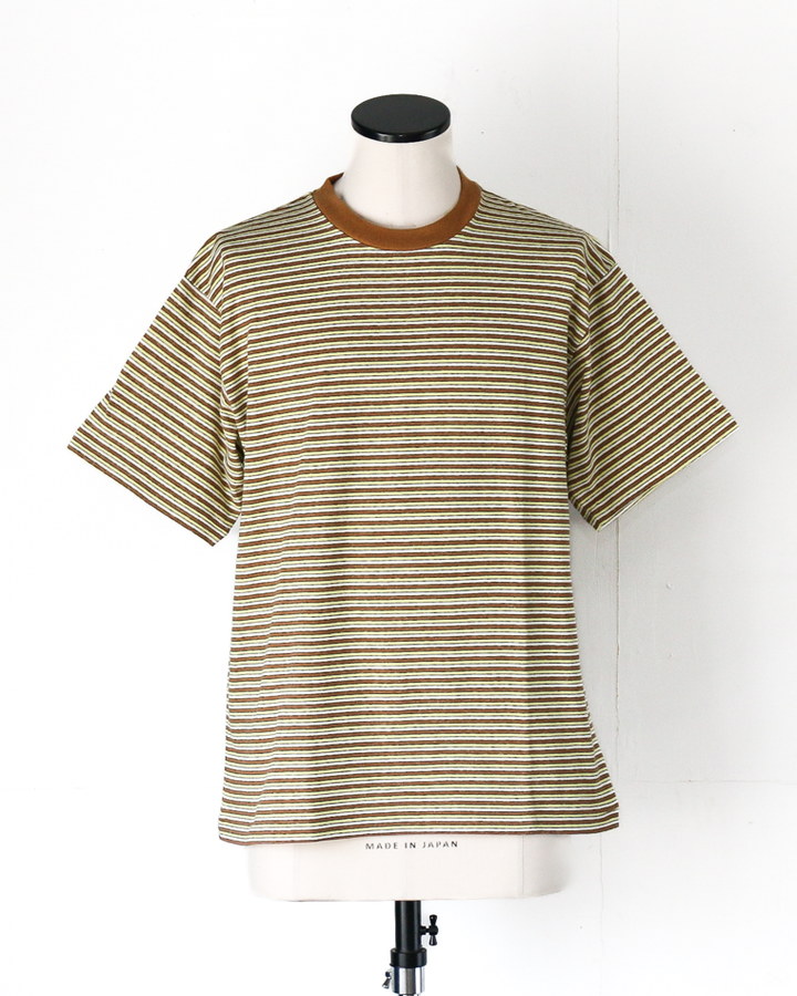B.T.R. Behind The River "Gordie" Border Tee Eyeball(Yellow)