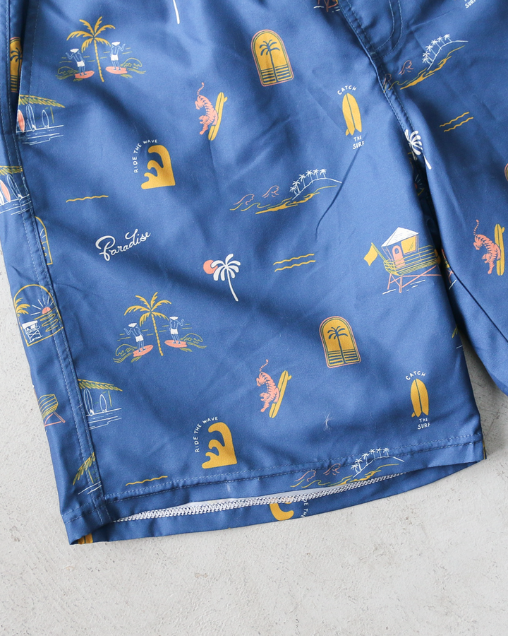 Seaing Board Shorts SURF PARADISE Blue