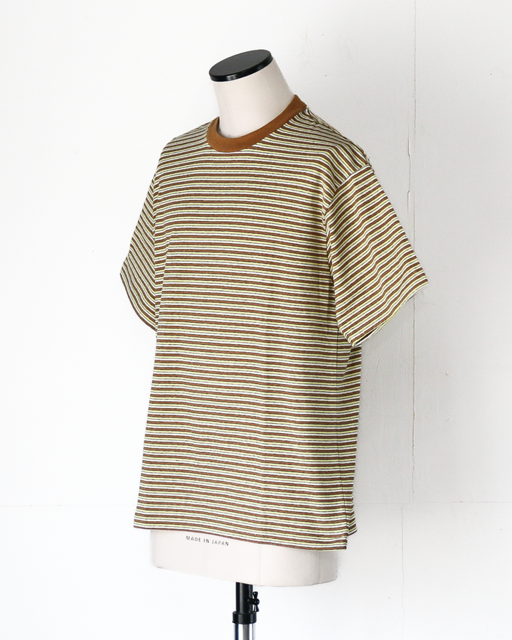 B.T.R. Behind The River "Gordie" Border Tee Eyeball(Yellow)
