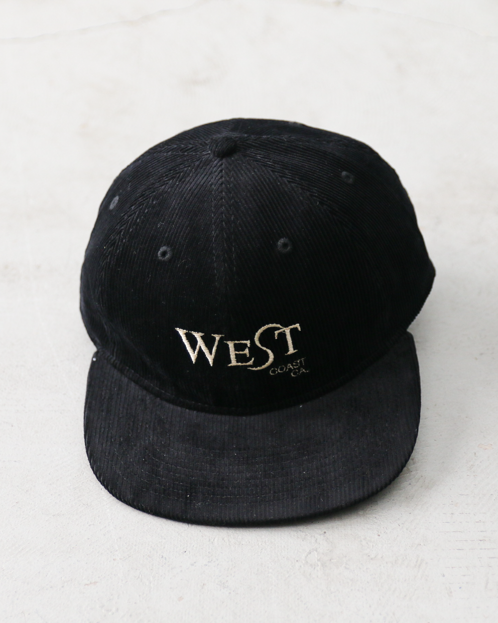 melple メイプル Corduroy 6panel Cap(WEST COAST)