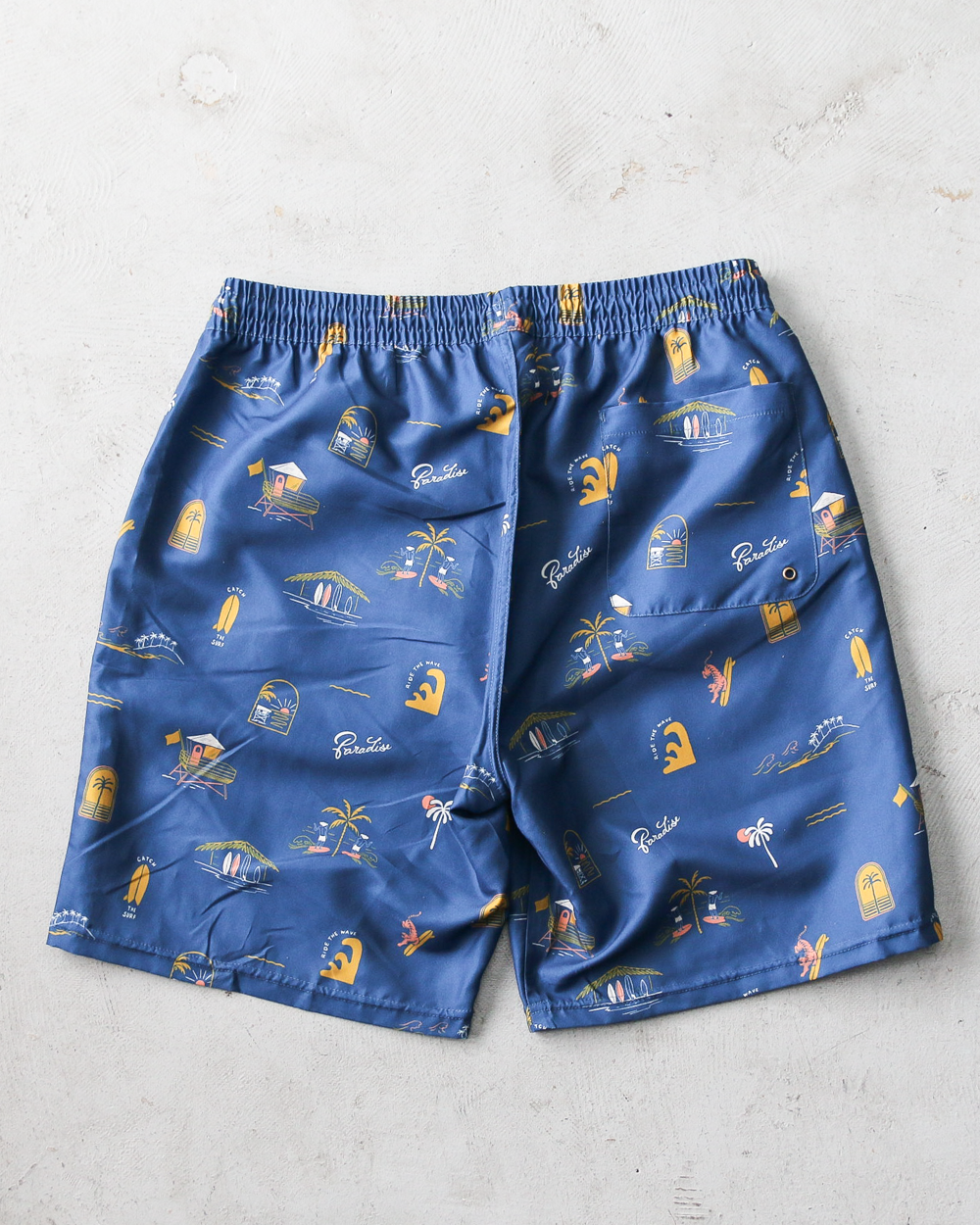 Seaing Board Shorts SURF PARADISE Blue