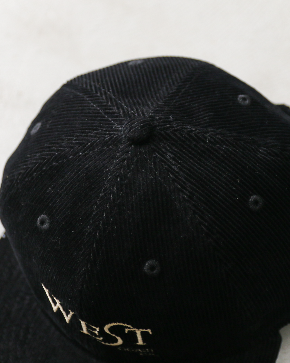melple メイプル Corduroy 6panel Cap(WEST COAST)