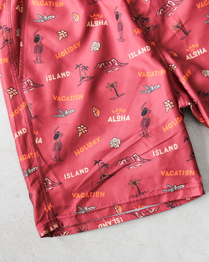 Seaing Board Shorts VACATION Brown