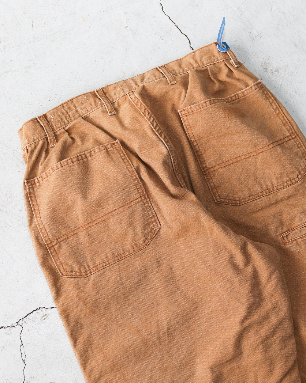 SUNNY SIDE UP REMAKE DUCK PAINTER PANTS Size 4