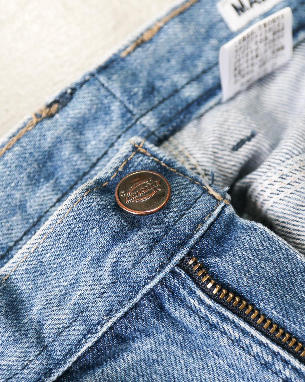 SUNNY SIDE UP REMAKE DENIM PAINTER PANTS Size 2