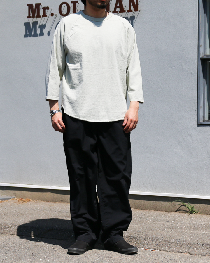 WALLA WALLA SPORT 3/4 BASEBALL TEE SOLID Pistachio