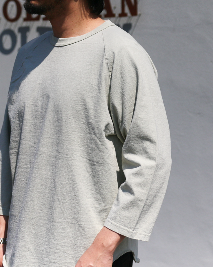 WALLA WALLA SPORT 3/4 BASEBALL TEE SOLID Pistachio