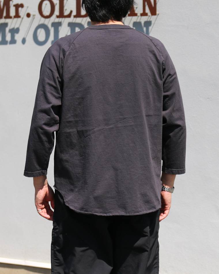 WALLA WALLA SPORT 3/4 BASEBALL TEE SOLID Used Black