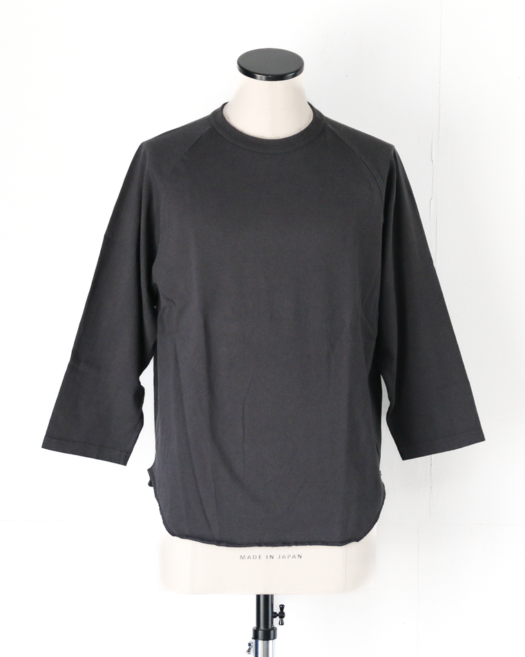 WALLA WALLA SPORT 3/4 BASEBALL TEE SOLID Used Black