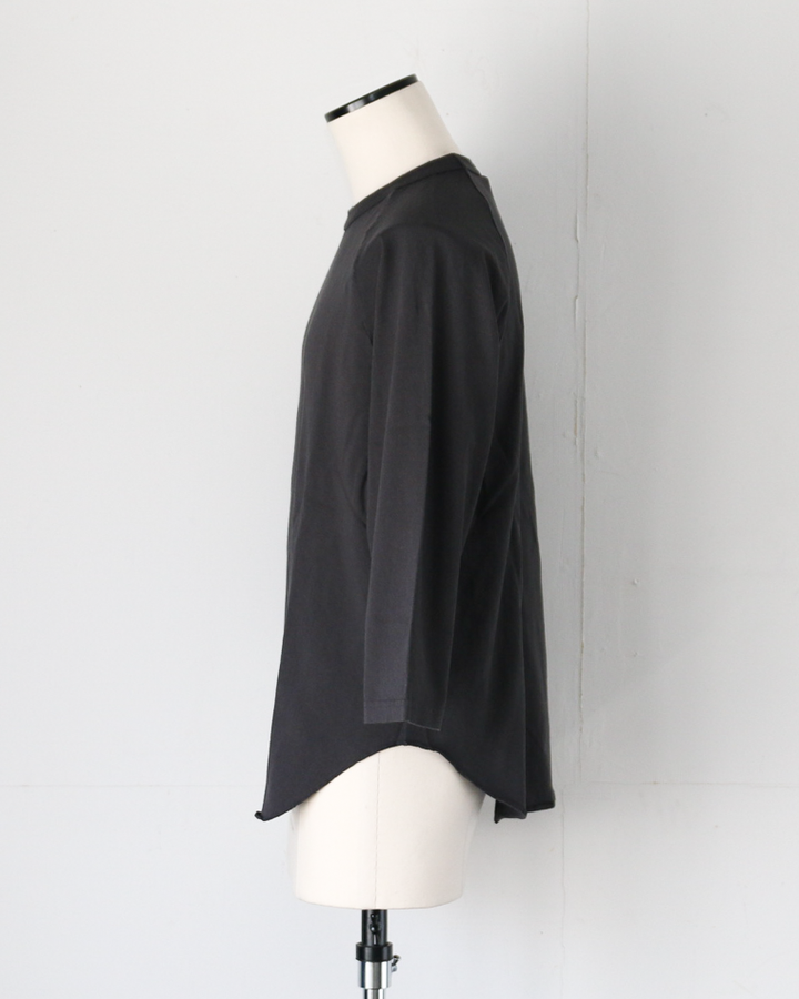 WALLA WALLA SPORT 3/4 BASEBALL TEE SOLID Used Black