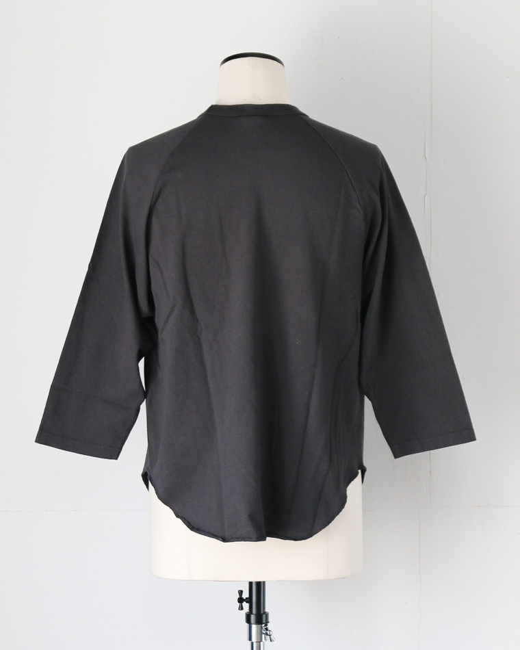 WALLA WALLA SPORT 3/4 BASEBALL TEE SOLID Used Black