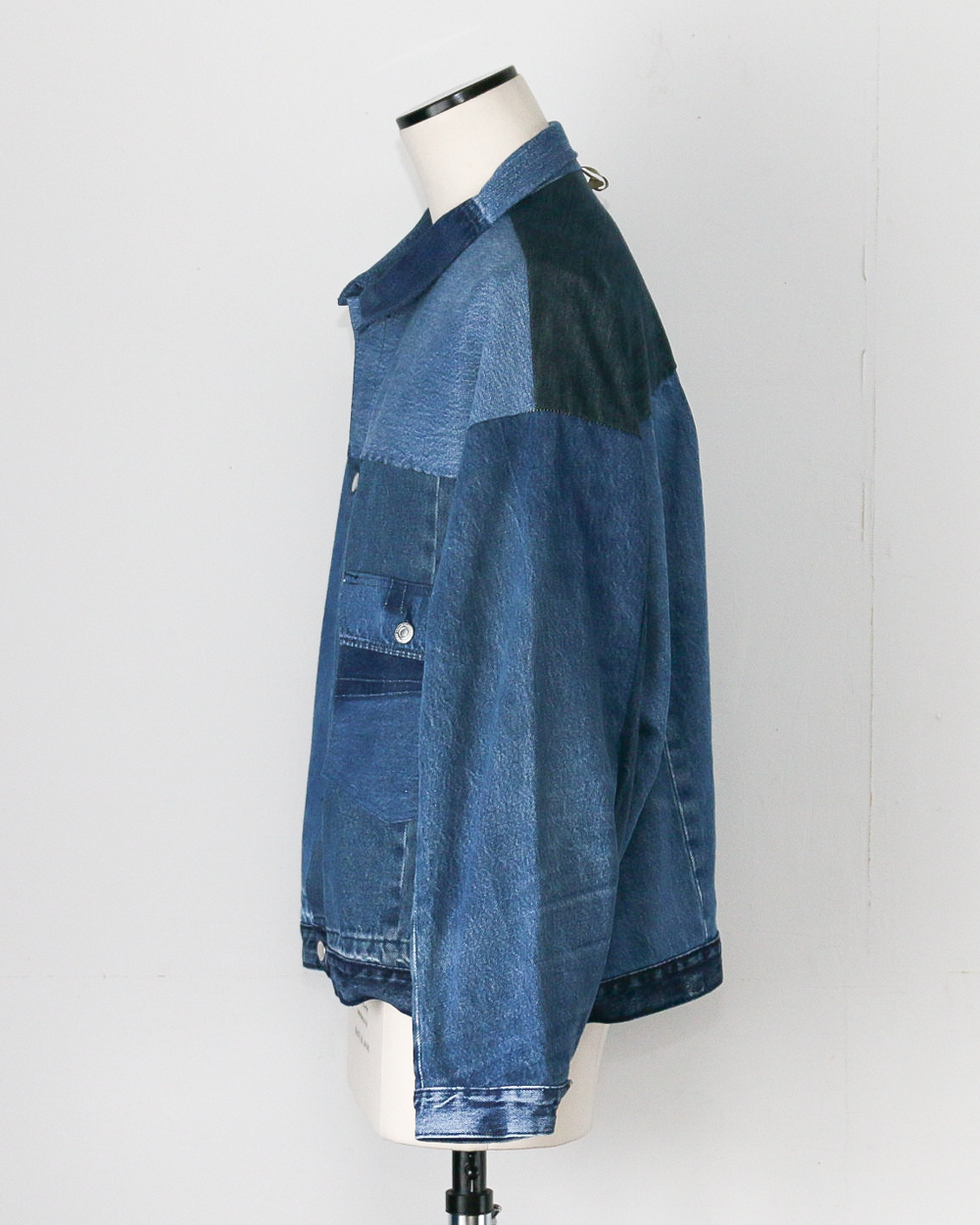 SUNNY SIDE UP REMAKE DENIM 1ST T-BACK WIDE JACKET B
