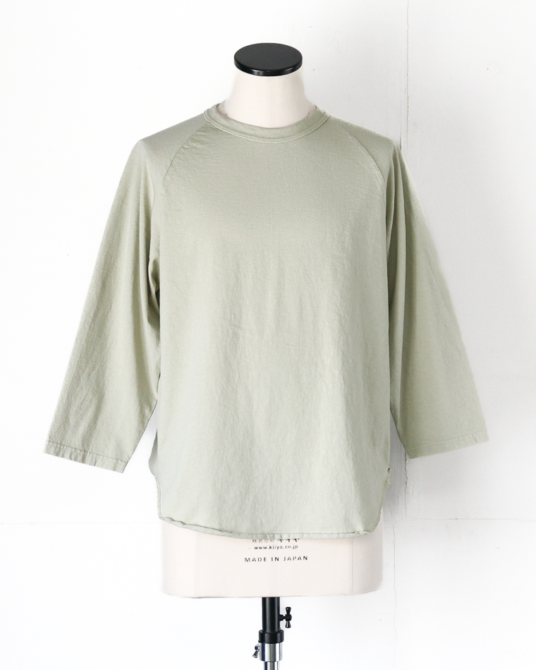 WALLA WALLA SPORT 3/4 BASEBALL TEE SOLID Pistachio