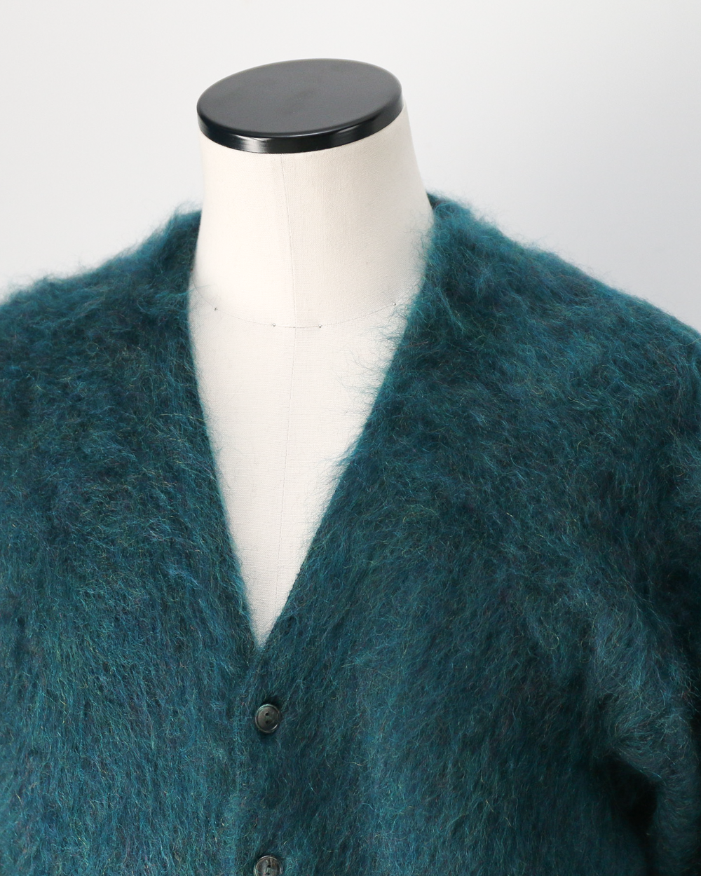 A.R.P.® Authentic Reproduction Products® モヘアカーディガン Premium Classic Mohair Cardigan W/Pocket "Sapphire Blue"