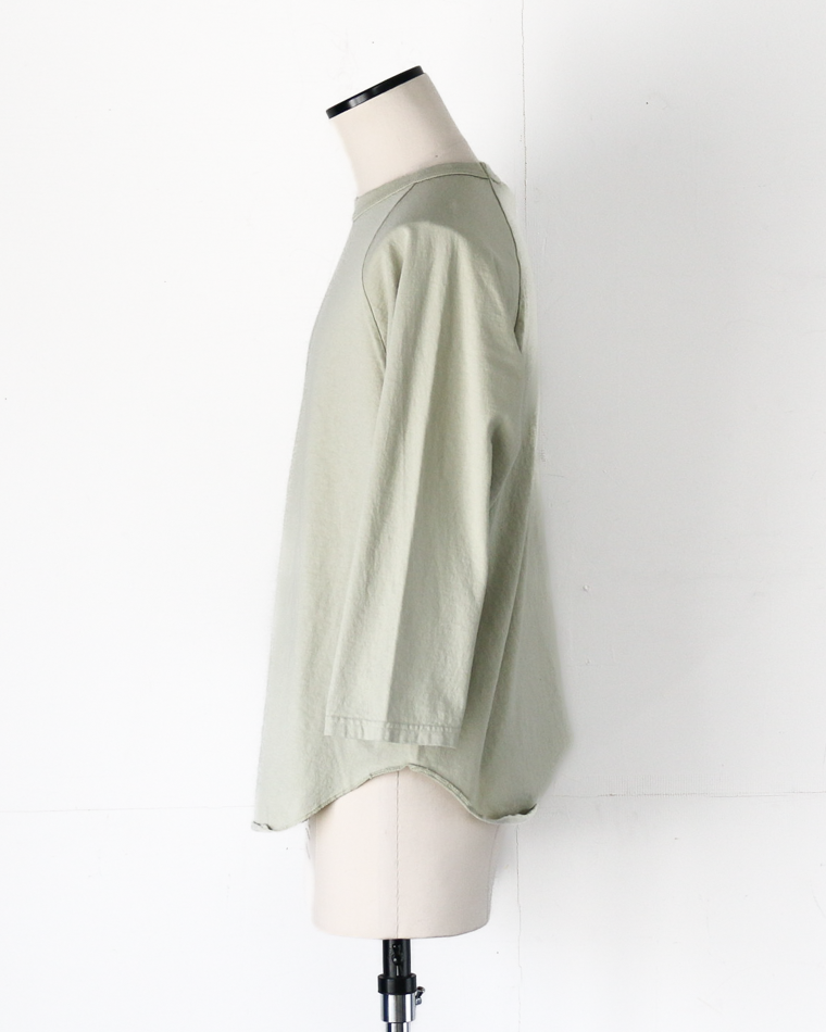 WALLA WALLA SPORT 3/4 BASEBALL TEE SOLID Pistachio
