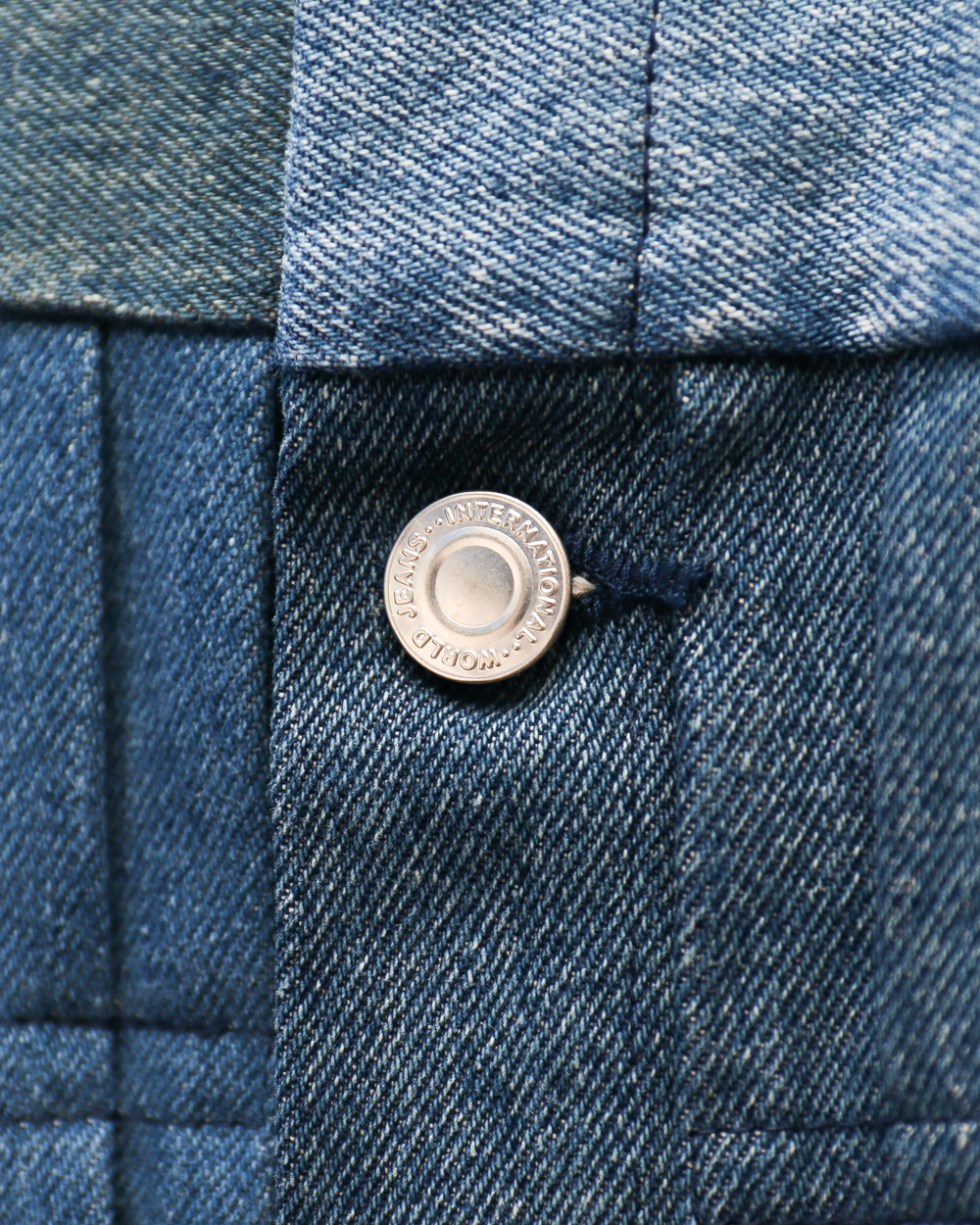 SUNNY SIDE UP REMAKE DENIM 1ST T-BACK WIDE JACKET B