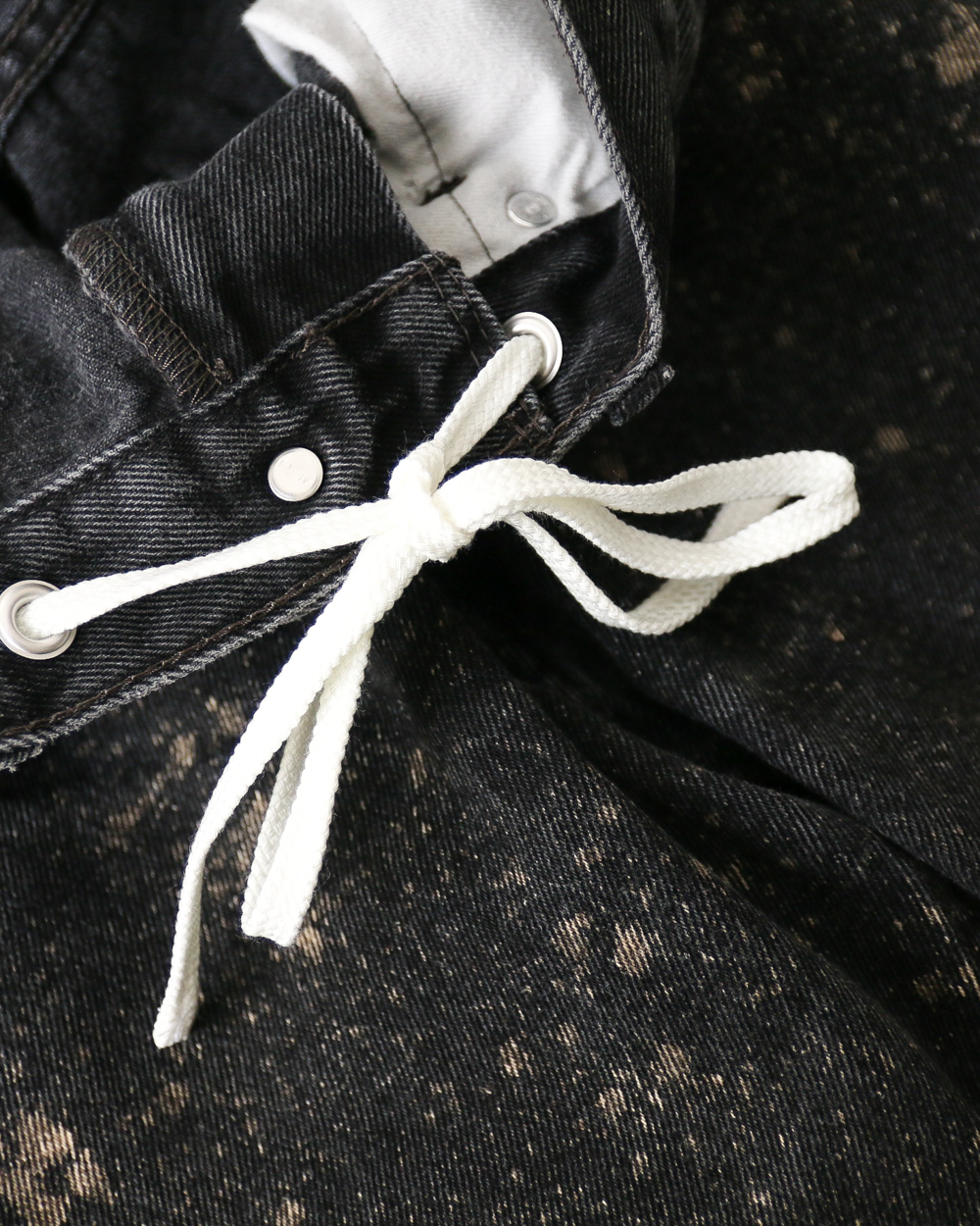Nasngwam ナスングワム GALAXY DENIM PANTS Black M
