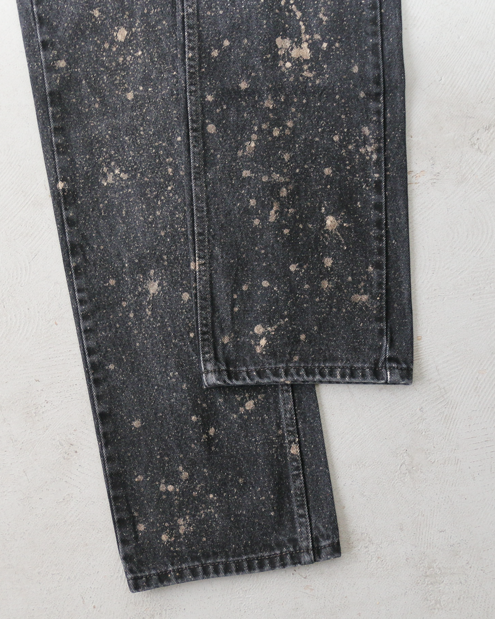 Nasngwam ナスングワム GALAXY DENIM PANTS Black M