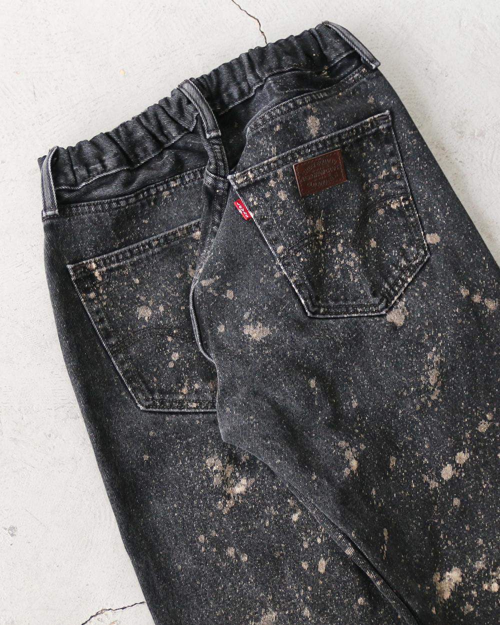 Nasngwam ナスングワム GALAXY DENIM PANTS Black M