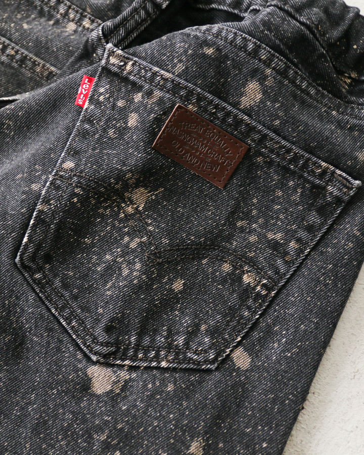 Nasngwam ナスングワム GALAXY DENIM PANTS Black M