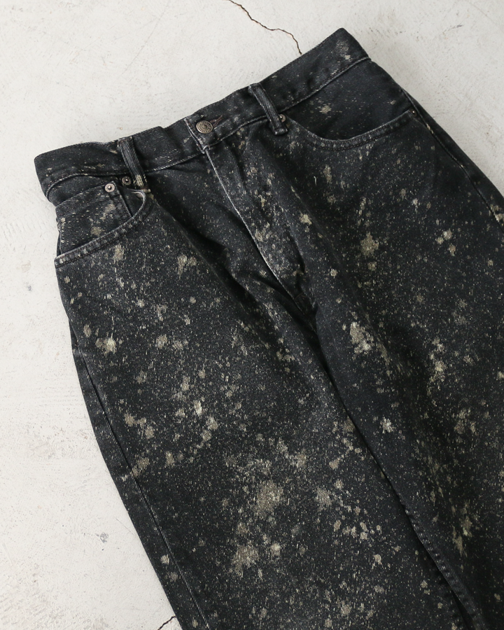 Nasngwam ナスングワム GALAXY DENIM PANTS Black L-1