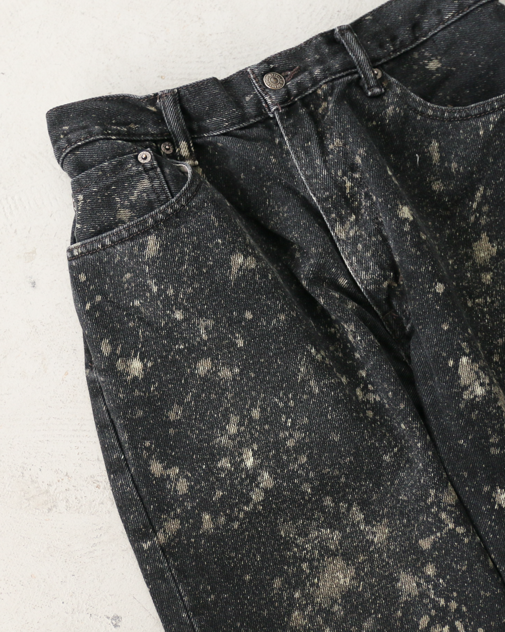 Nasngwam ナスングワム GALAXY DENIM PANTS Black L-1