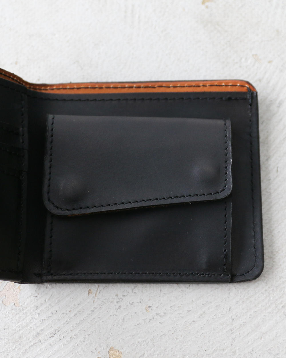 VASCO VSC-700 LEATHER VOYAGE SHORT WALLET NERO(Black)