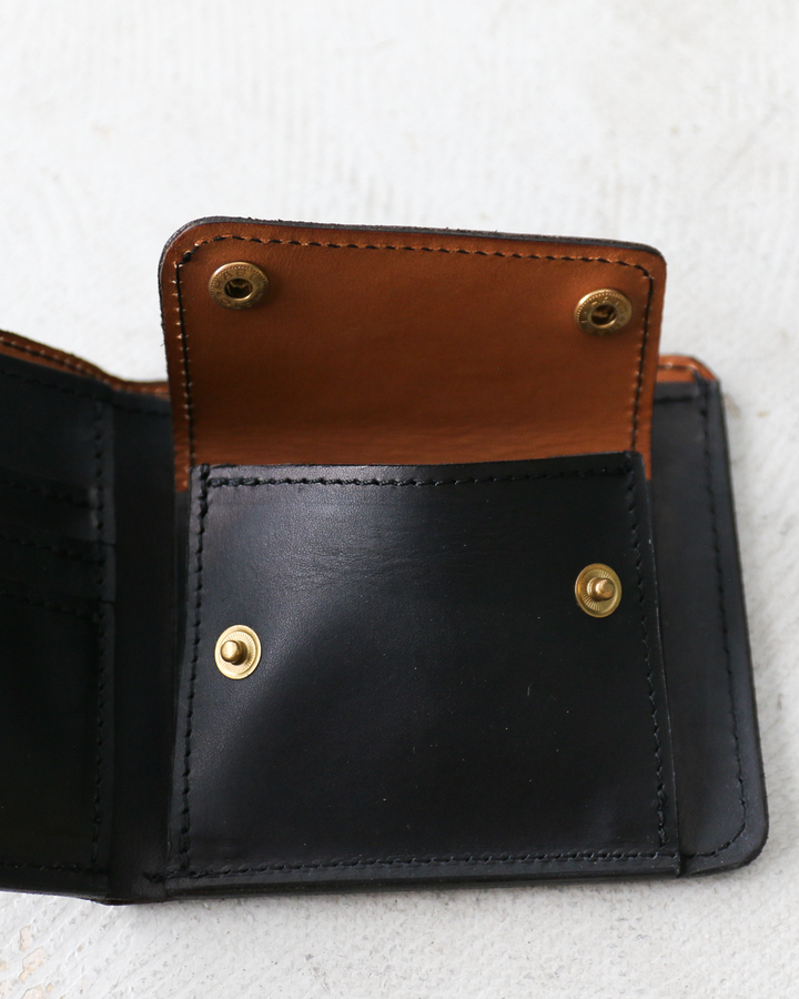 VASCO VSC-700 LEATHER VOYAGE SHORT WALLET NERO(Black)