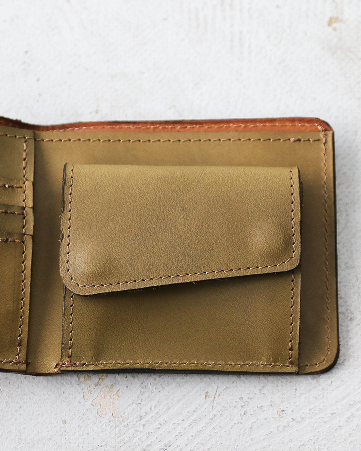 VASCO VSC-700 LEATHER VOYAGE SHORT WALLET VERDE(Olive)