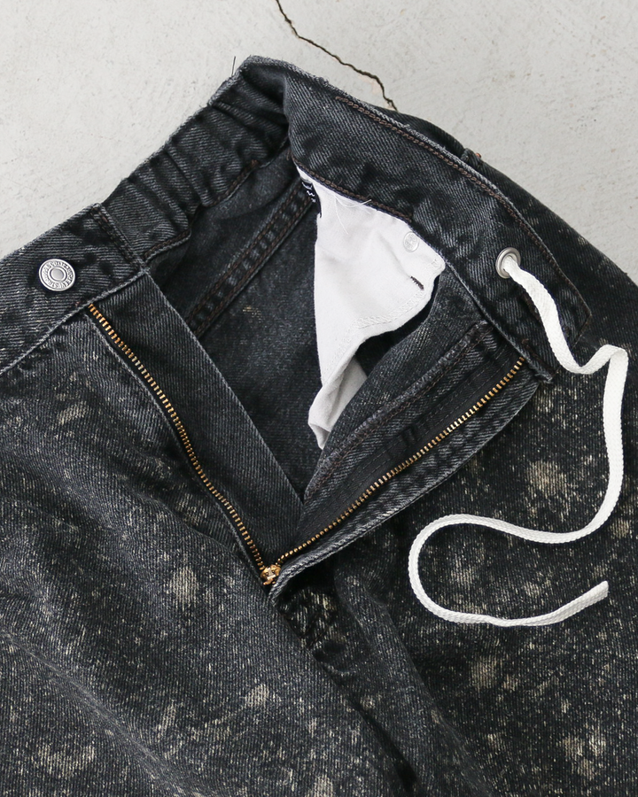 Nasngwam ナスングワム GALAXY DENIM PANTS Black L-2