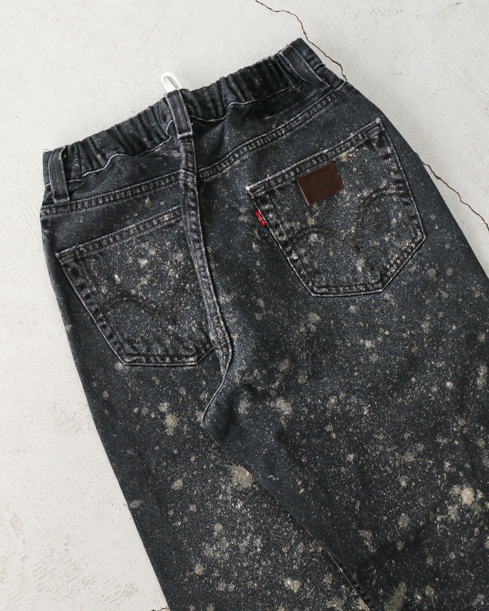 Nasngwam ナスングワム GALAXY DENIM PANTS Black L-2