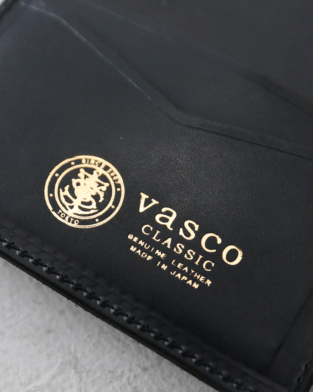 VASCO VSC-713 LEATHER VOYAGE PURSE WALLET NERO(Black)
