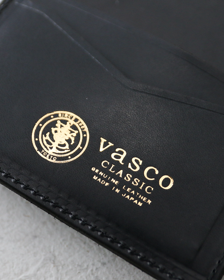VASCO VSC-713 LEATHER VOYAGE PURSE WALLET NERO(Black)