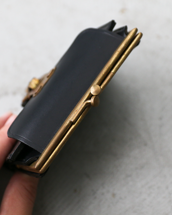 VASCO VSC-713 LEATHER VOYAGE PURSE WALLET NERO(Black)