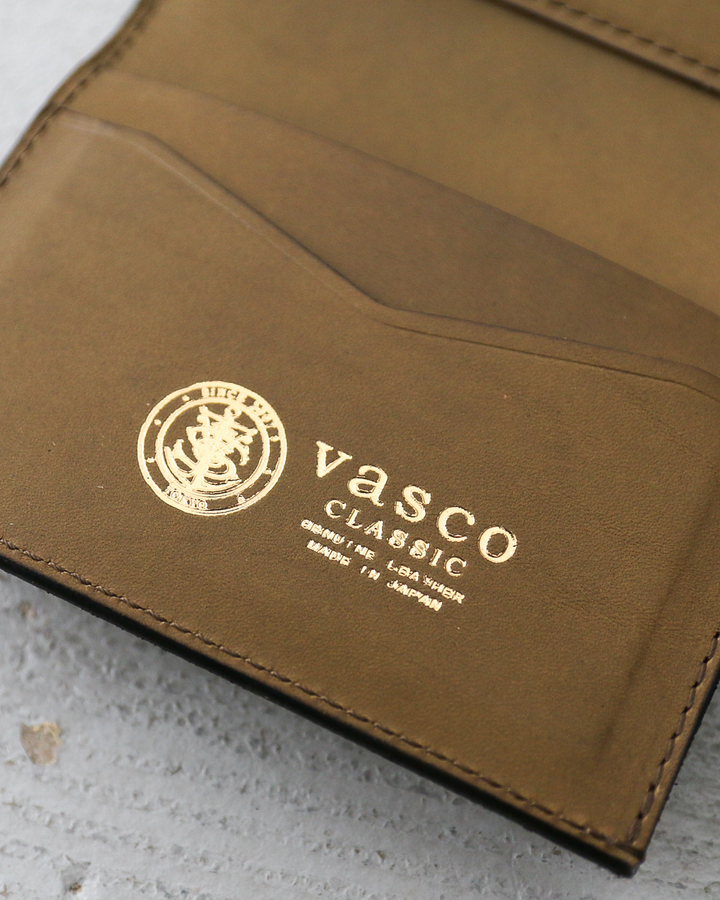 VASCO VSC-713 LEATHER VOYAGE PURSE WALLET VERDE(Olive)