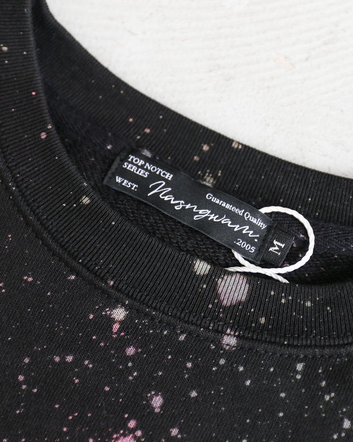 Nasngwam ナスングワム GALAXY CREW Ash Black